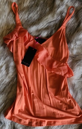 Neu damen melrose rüschen - neu,