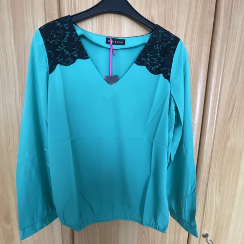 Melrose shirt neck - shirt, mit