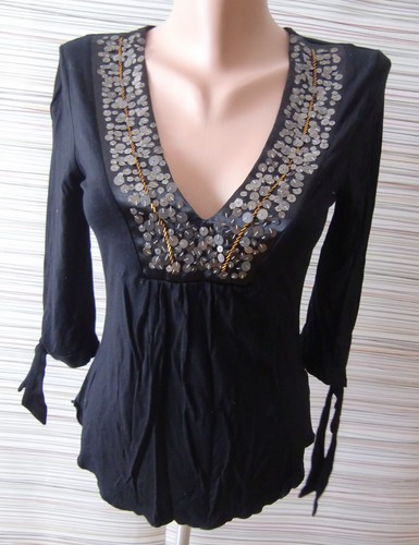 Melrose top schwarz - top,