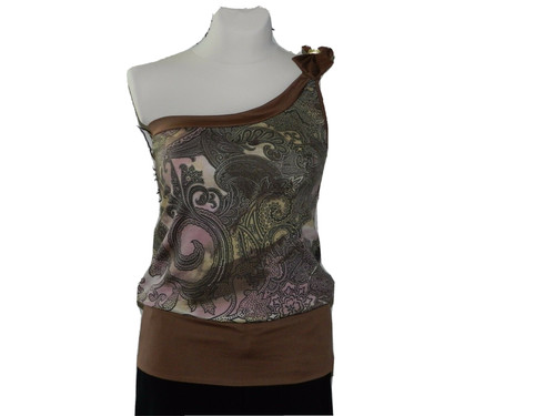 Melrose one shoulder top - shoulder, shirt