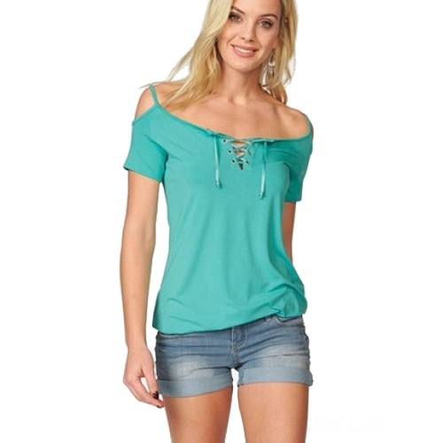 Melrose damen shirt cut out - damen,